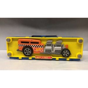 5 Vintage Hot Wheels 6 Car Storage Cases - Shadow Jet, Way 2 Fast, Twang Thang